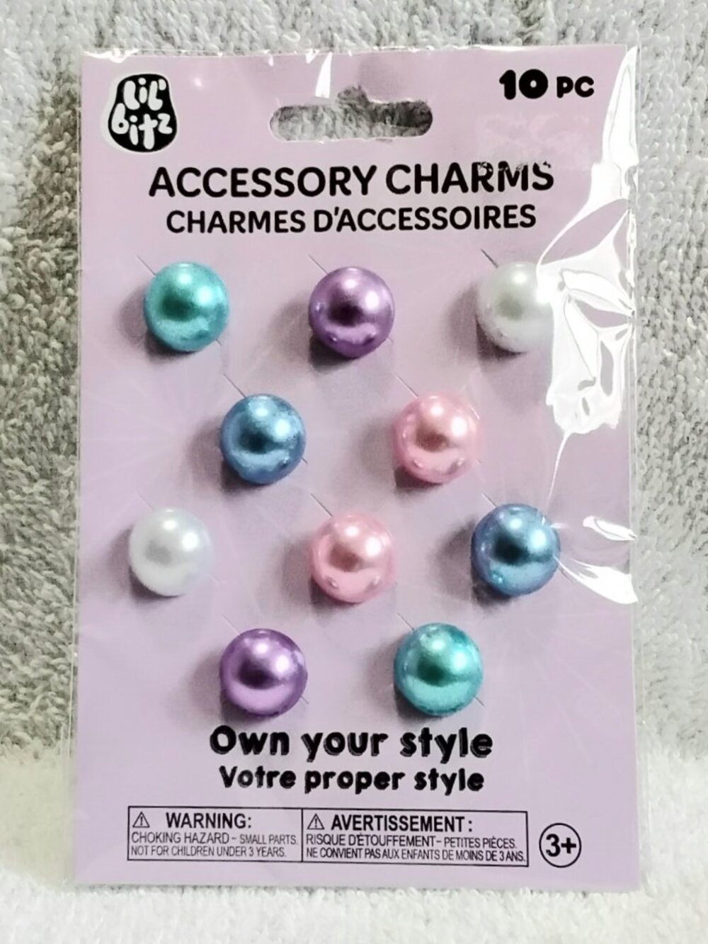Sealed Set of 10 Themed Own Your Style Croc Charms by Lil' Bitz Modifi!!